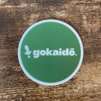 Small Gokaido Green Sticker (pack of 3s)