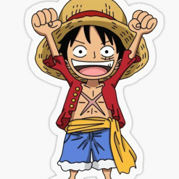 One Piece Anime Stickers